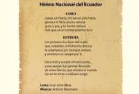 26 de noviembre, Día del Himno Nacional del Ecuador