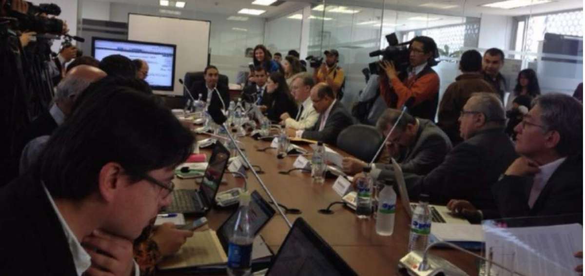 La Comisi&oacute;n recibi&oacute; hoy a delegados de varias entidades.