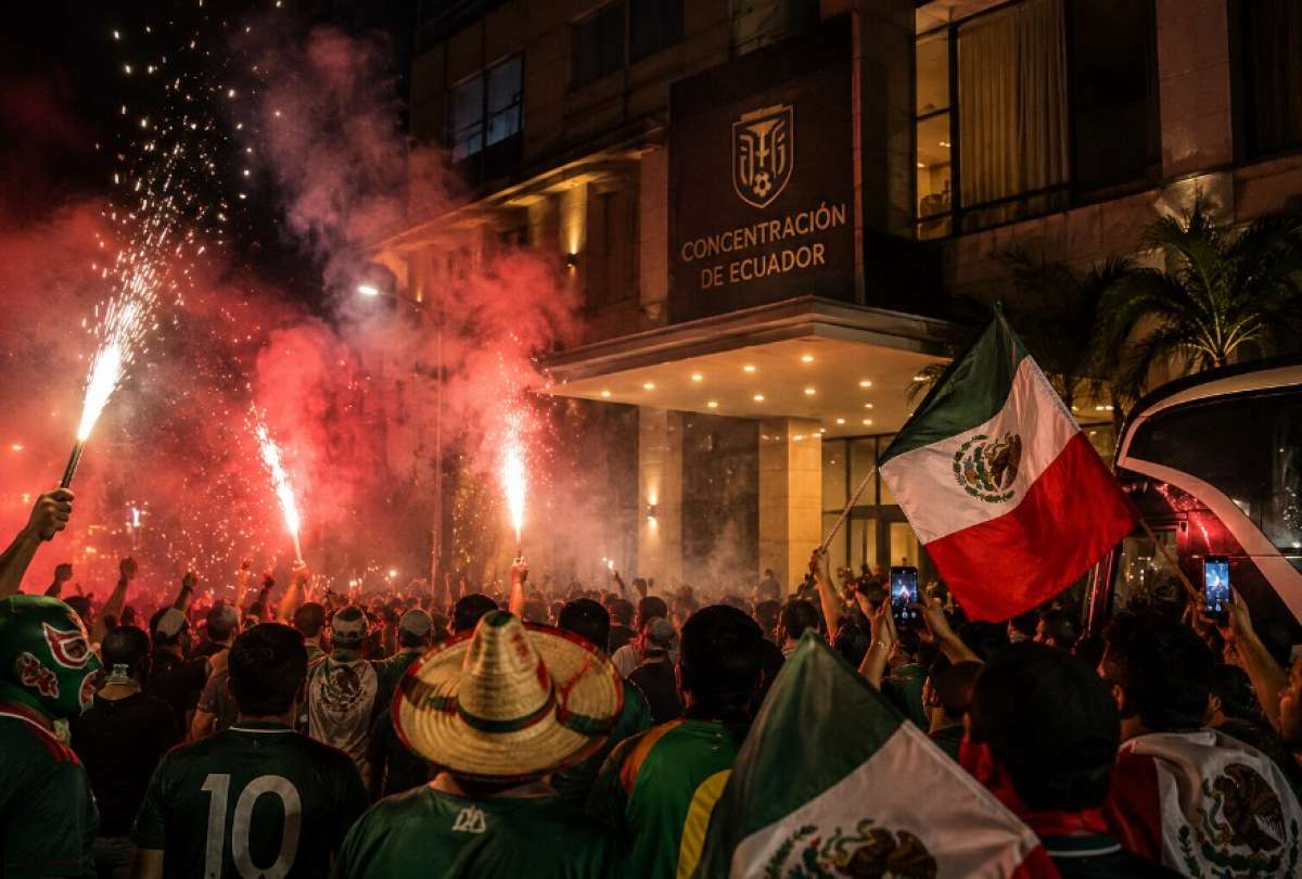 Hinchas mexicanos se est&aacute;n convocando.