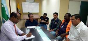 En Esmeraldas funcionarios de distintas instituciones coordinan acciones para las maniobras en caso de tsunami y sismo a realizarse el pr&oacute;ximo 31.