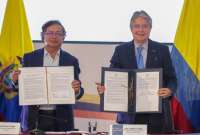 Ecuador y Colombia firmaron acuerdos sobre seguridad, comercio y ambiente en beneficio de ambas naciones