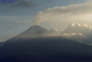 La caída de ceniza del volcán Cotopaxi se reportó desde la madrugada del martes 20 de diciembre de 2022. 