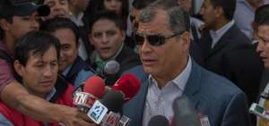 El presidente Rafael Correa particip&oacute; en una reuni&oacute;n de la Directiva Nacional de Alianza PAIS. 