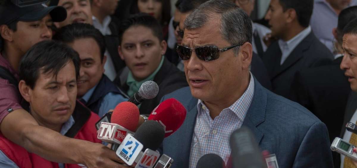 El presidente Rafael Correa particip&oacute; en una reuni&oacute;n de la Directiva Nacional de Alianza PAIS. 