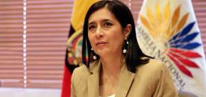 Johana Pes&aacute;ntez, exministra de Justicia