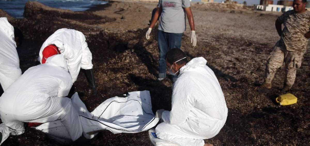 Recuperan en Libia los cad&aacute;veres de 132 migrantes desde el jueves