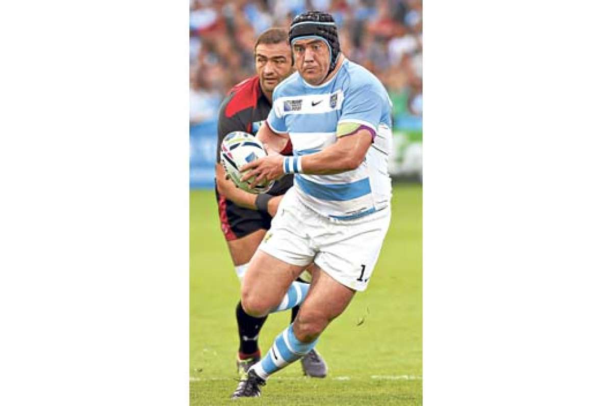 Marcos Ayerza es uno de los referentes en el equipo argentino que enfrentar&aacute; ma&ntilde;ana a Australia por un cupo en la final del torneo. Foto: AFP