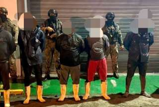 Bloque de Seguridad realizó operativo en Esmeraldas