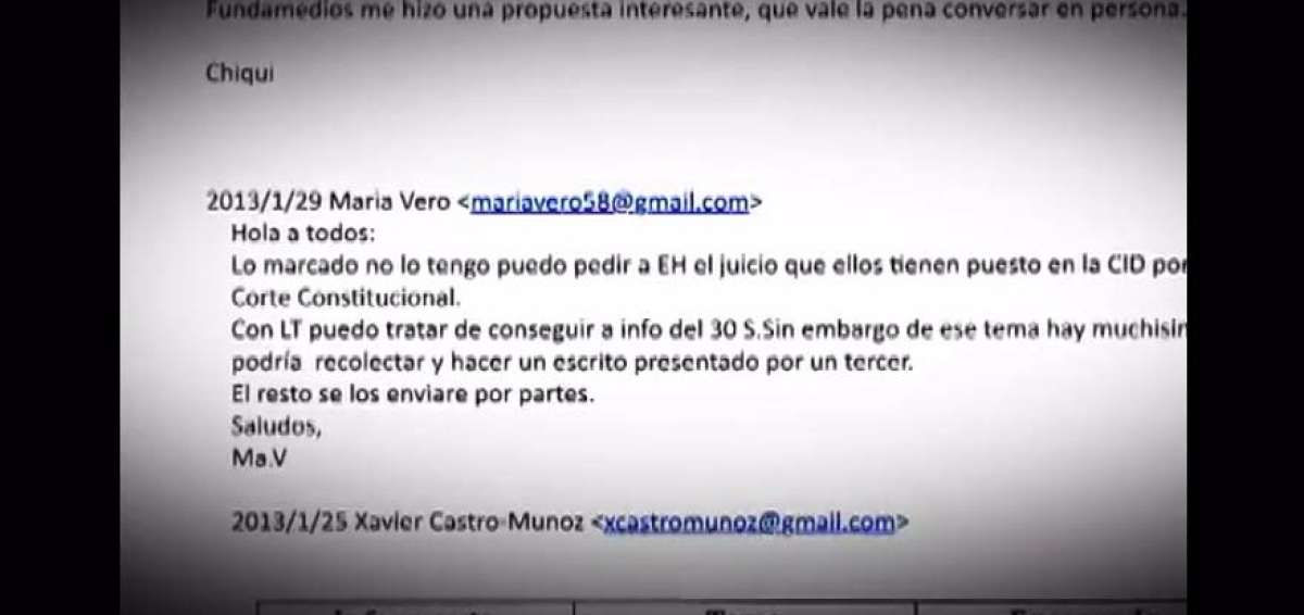 Video se&ntilde;ala la lista de periodistas y pol&iacute;ticos vinculados a Carlos 'Charly' P.C.