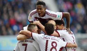 Es la segunda goleada consecutiva del Bayern en la liga. Foto: Agencia AFP