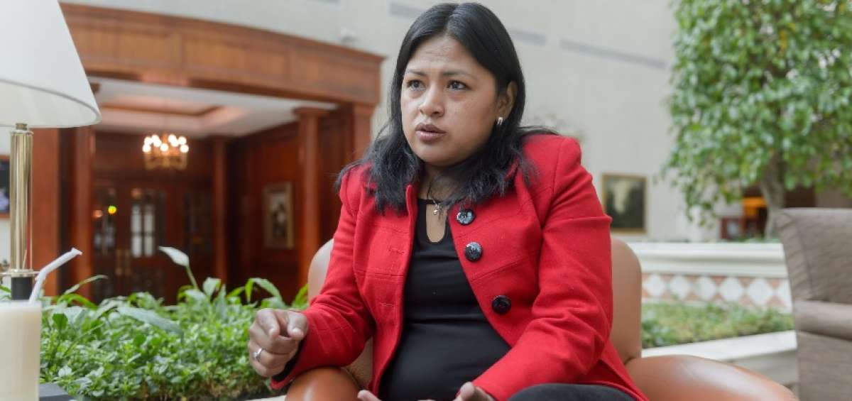 Judith Mendoza fue invitada por el CNE.