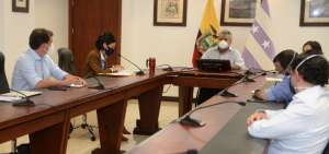 Moreno mantuvo primera reuni&oacute;n con la vicepresidenta Mar&iacute;a Alejandra Mu&ntilde;oz