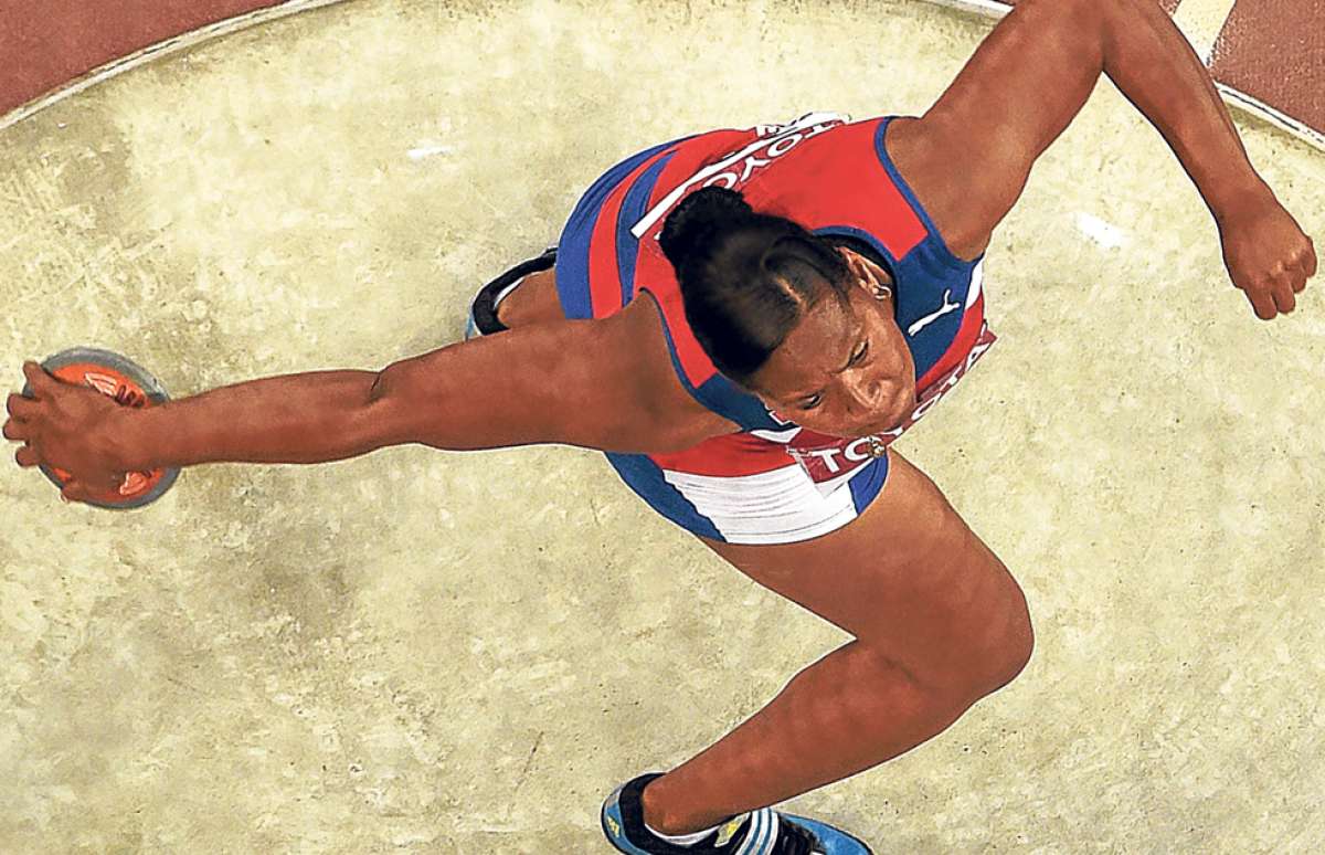 Caballero gana  primer oro en disco para Cuba 