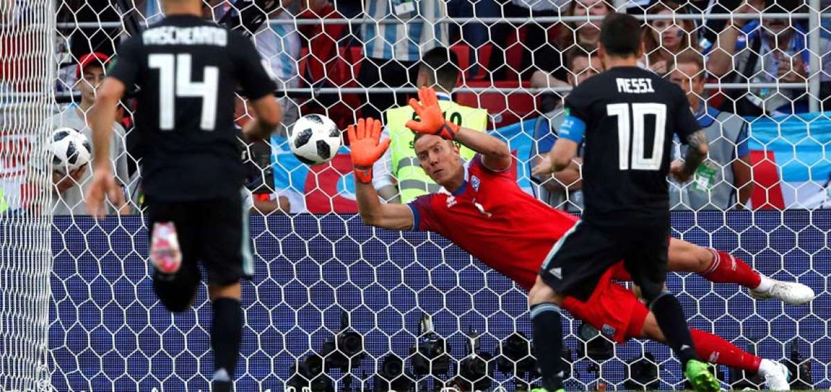 Halldorsson estudi&oacute; los lanzamientos penales de Messi