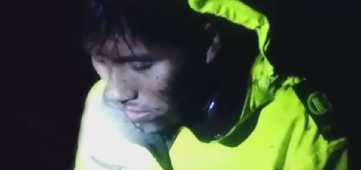 Video revela dram&aacute;tico rescate del t&eacute;cnico del avi&oacute;n de Chapecoense