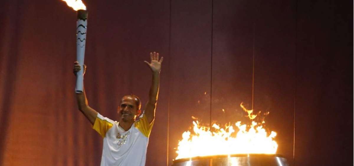 Vanderlei Cordeiro de Lima, el maratoniano que en Atenas 2004 sufri&oacute; un ataque de un espectador perdiendo el oro en aquella prueba.