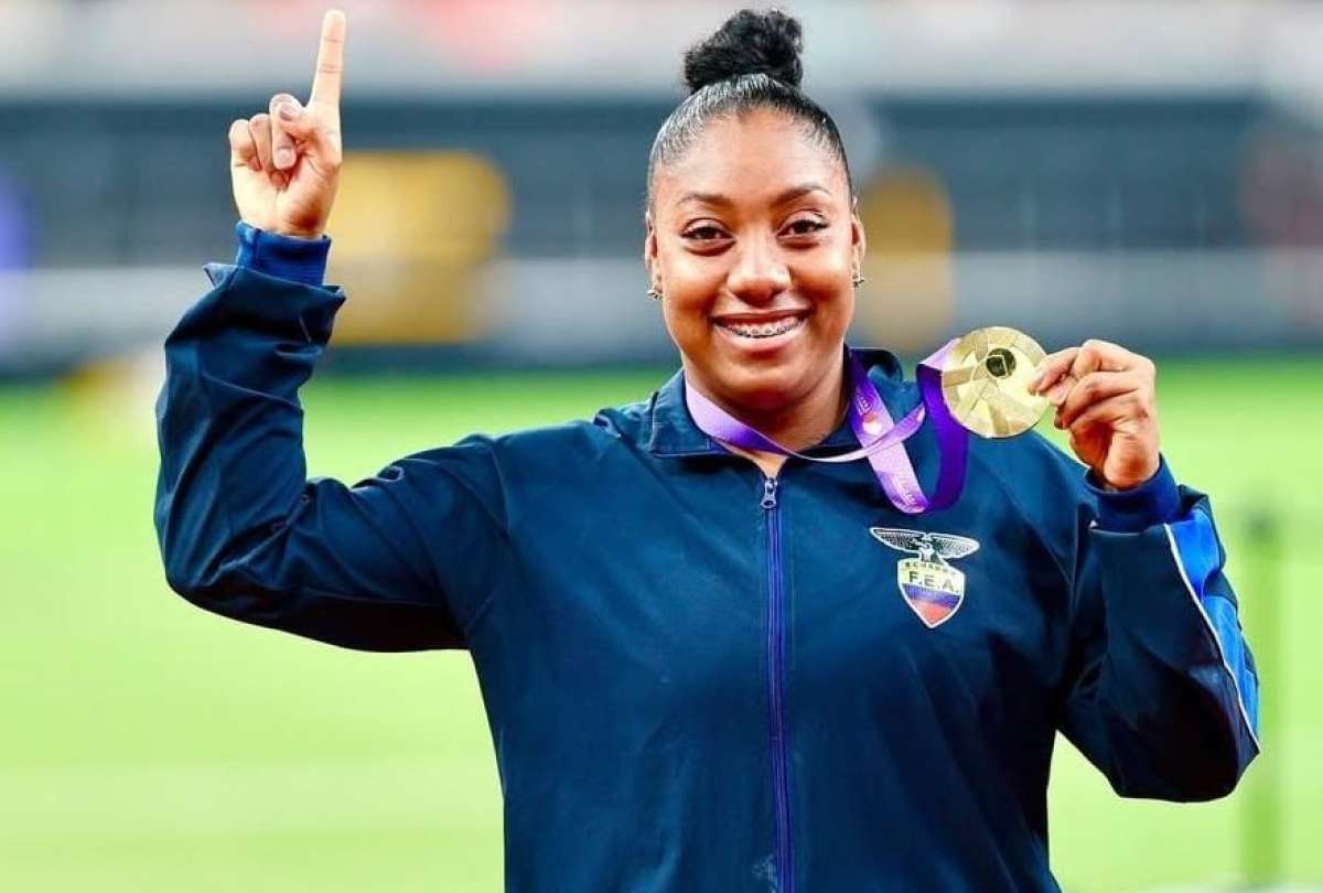 Juleisy Angulo, campeona del mundo: oro histórico en jabalina para Ecuador