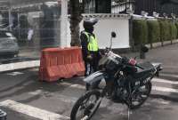 La AMT fortalece los controles en Quito para evitar infracciones de los motociclistas. 