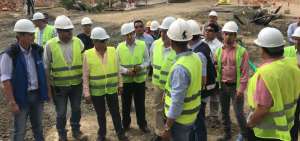 El ministro Carlos P&eacute;rez realiz&oacute; un recorrido en varios puntos de Manab&iacute;. 