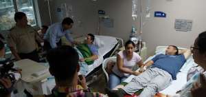 En el hospital de la Polic&iacute;a Nacional de Guayaquil a&uacute;n hay seis uniformados internados que resultaron heridos durante los d&iacute;as del paro.