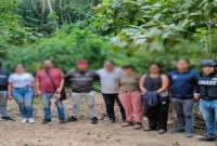 La Policía Nacional liberó a una mujer que permanecía secuestrada desde hace 20 días en Manabí. 