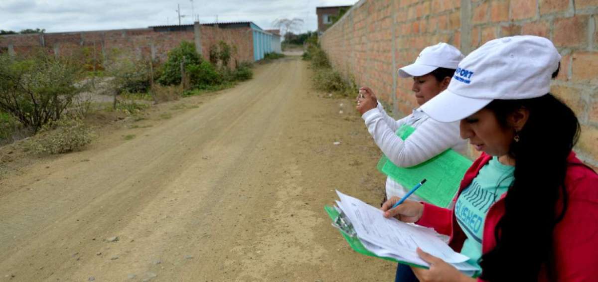 En Jaramij&oacute; se actualiza el catastro