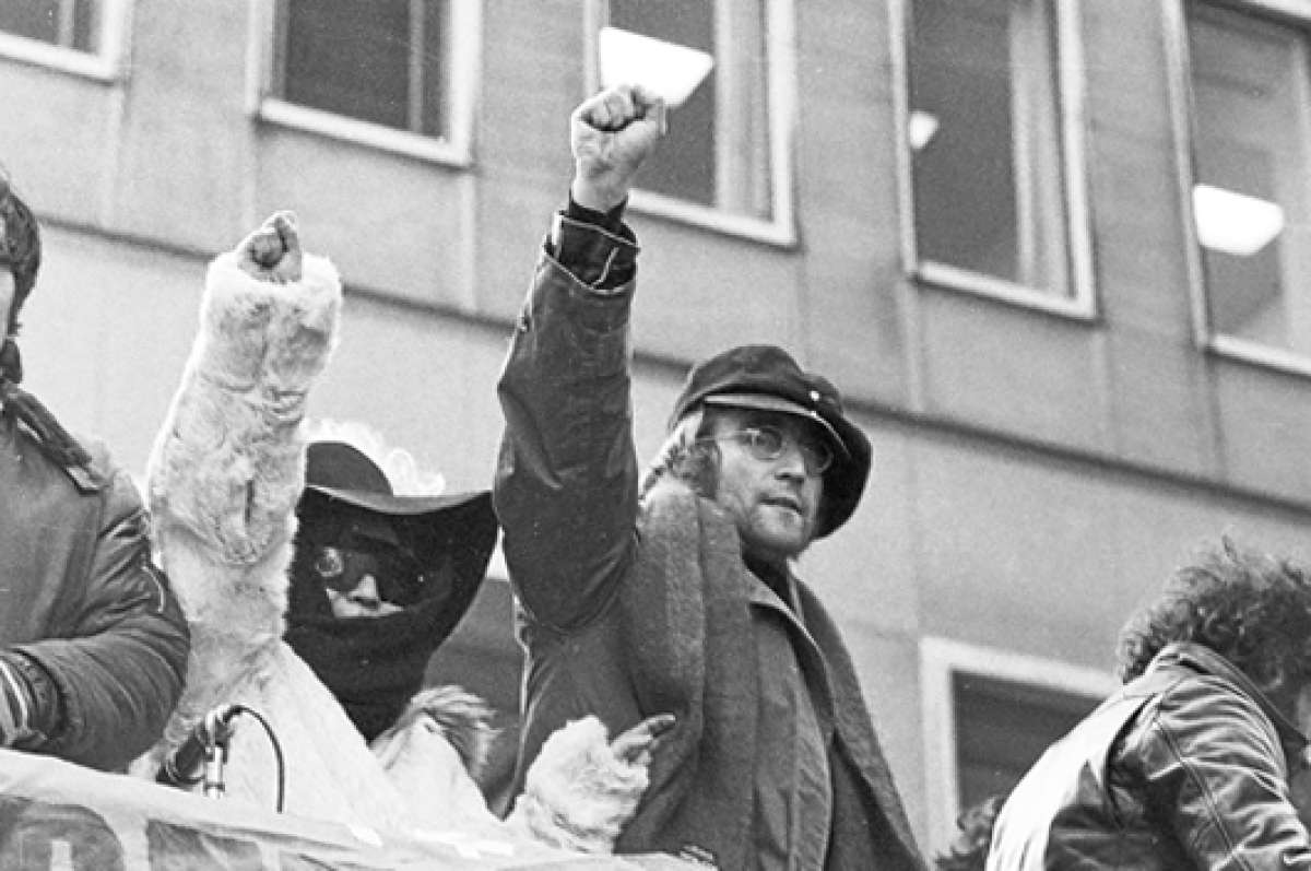 El ciclo de cine inicia con &lsquo;Los Estados Unidos contra John Lennon&rsquo;, un filme con David Leaf y John Sheinfeld. FOTO: TOMADA DEL FILME