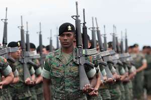 Los bloques militares se ubicar&aacute;n a lo largo de la pista de aterrizaje de la antigua terminal a&eacute;rea . FOTO: John Guevara/El Tel&eacute;grafo