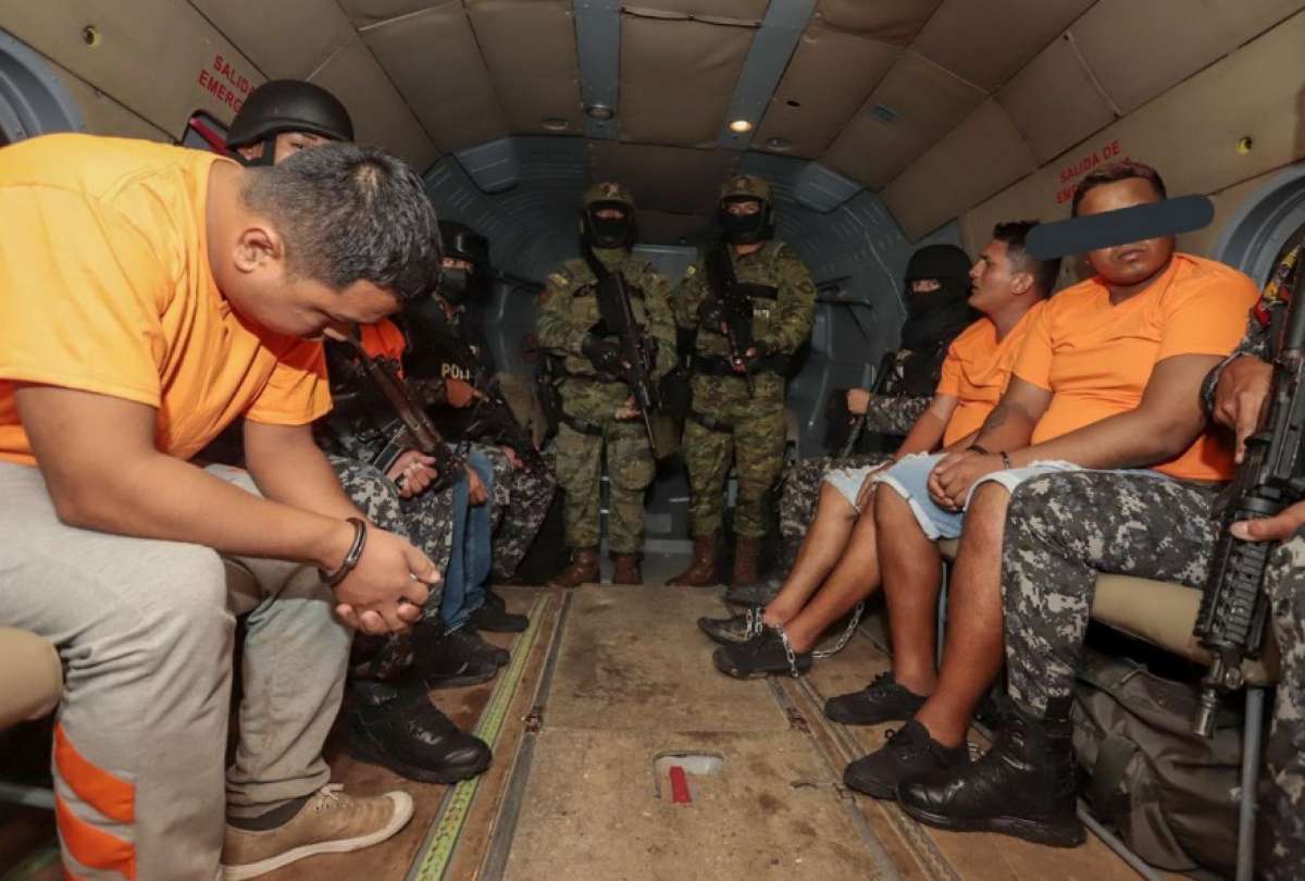 Cabecillas fueron trasladados desde Santo Domingo a cárceles en Guayaquil