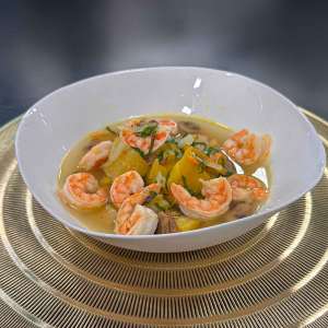 Sopa Campesina de Camarones