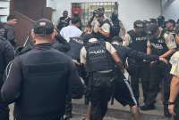 Armas, municiones y sustancias ilícitas se incautaron en el CPL de Machala