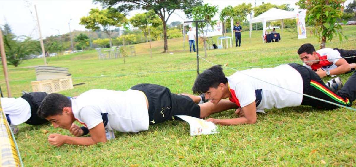 Parque Samanes fue escenario de varias competencias en el D&iacute;a del Deporte.