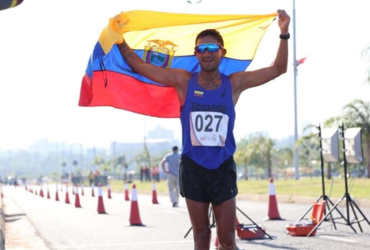 El deportista ecuatoriano Daniel Pintado estableció una nueva marca nacional.