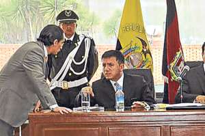 En el quinto d&iacute;a de audiencias los jueces continuaron receptando los testimonios de los 5 peritos venezolanos que efectuaron la reconstrucci&oacute;n de los hechos. Foto: &Aacute;lvaro P&eacute;rez / El Tel&eacute;grafo.