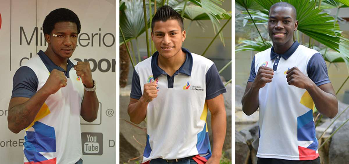 Izquierda: Julio Castillo, de 28 a&ntilde;os, naci&oacute; en Napo. Centro: Carlos Quipo, 26 a&ntilde;os, naci&oacute; en Quijos (Napo). Derecha: Marlo Delgado, 23 a&ntilde;os, de Ibarra.
