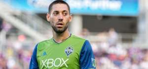 Dempsey con la camiseta de Sounders de Seattle.