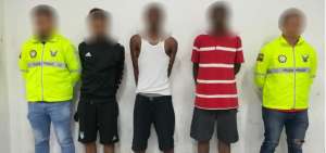 Los procesados fueron detenidos en delito flagrante.