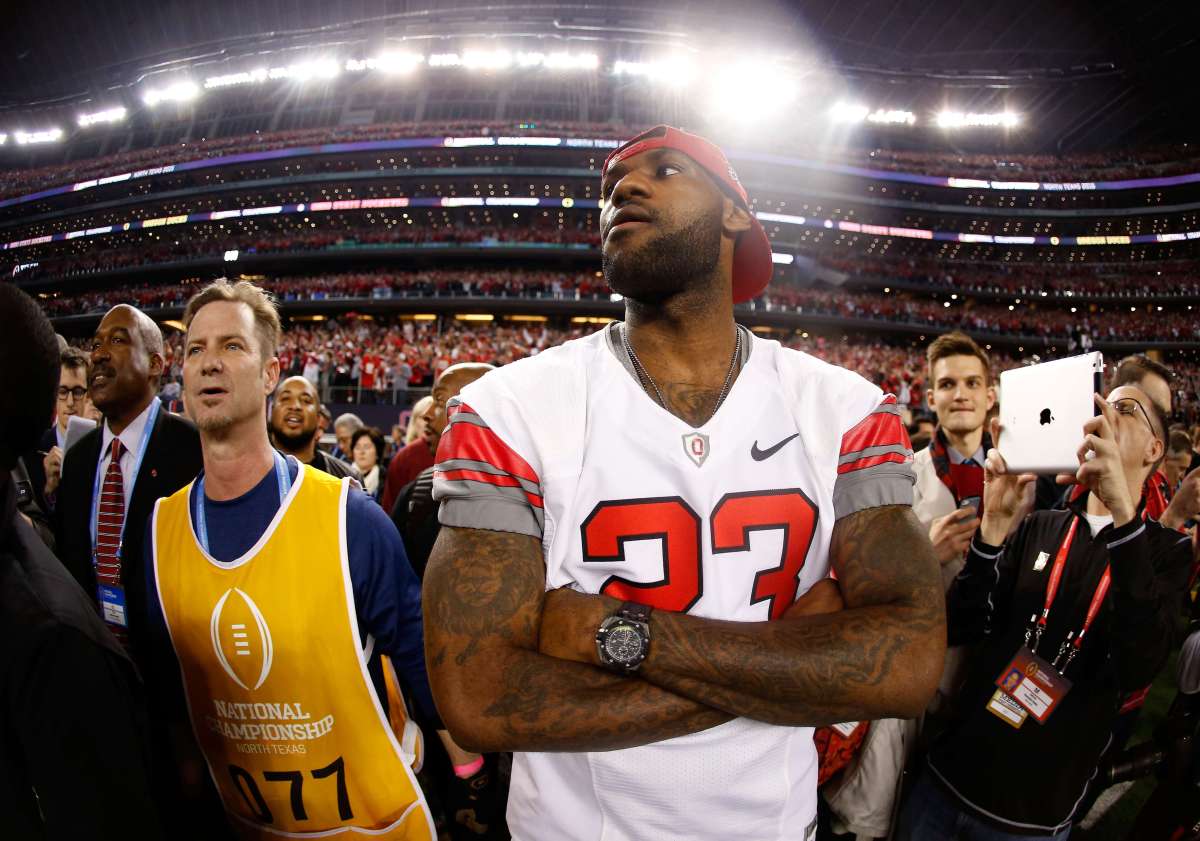 El n&uacute;mero 23 de Lebron James es el m&aacute;s vendido de la NBA. Foto: AFP