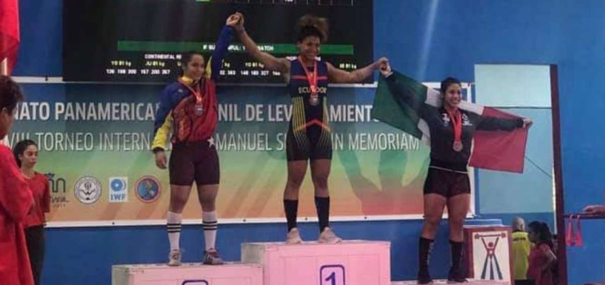 Ecuatoriana Paola Palacios logr&oacute; el t&iacute;tulo juvenil Panamericano