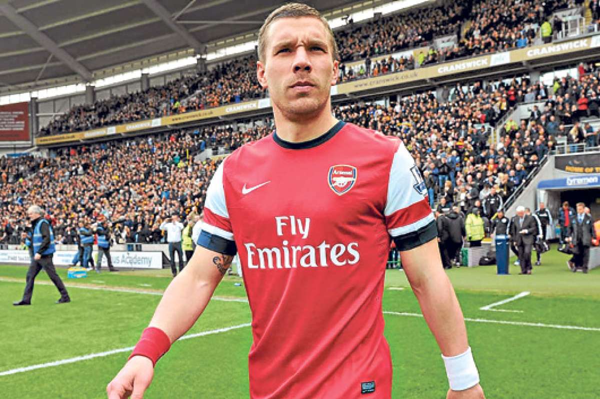 Lukas Podolski fich&oacute; por el Inter
