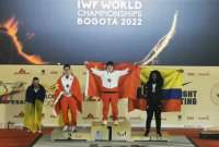 Tamara Salazar ganó bronce para Ecuador en el Mundial de Levantamiento de Pesas