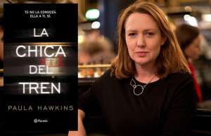 Paula Hawkins,  autora del libro La chica del tren. Foto internet