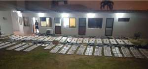 Tonelada y media de droga es hallada en Manta