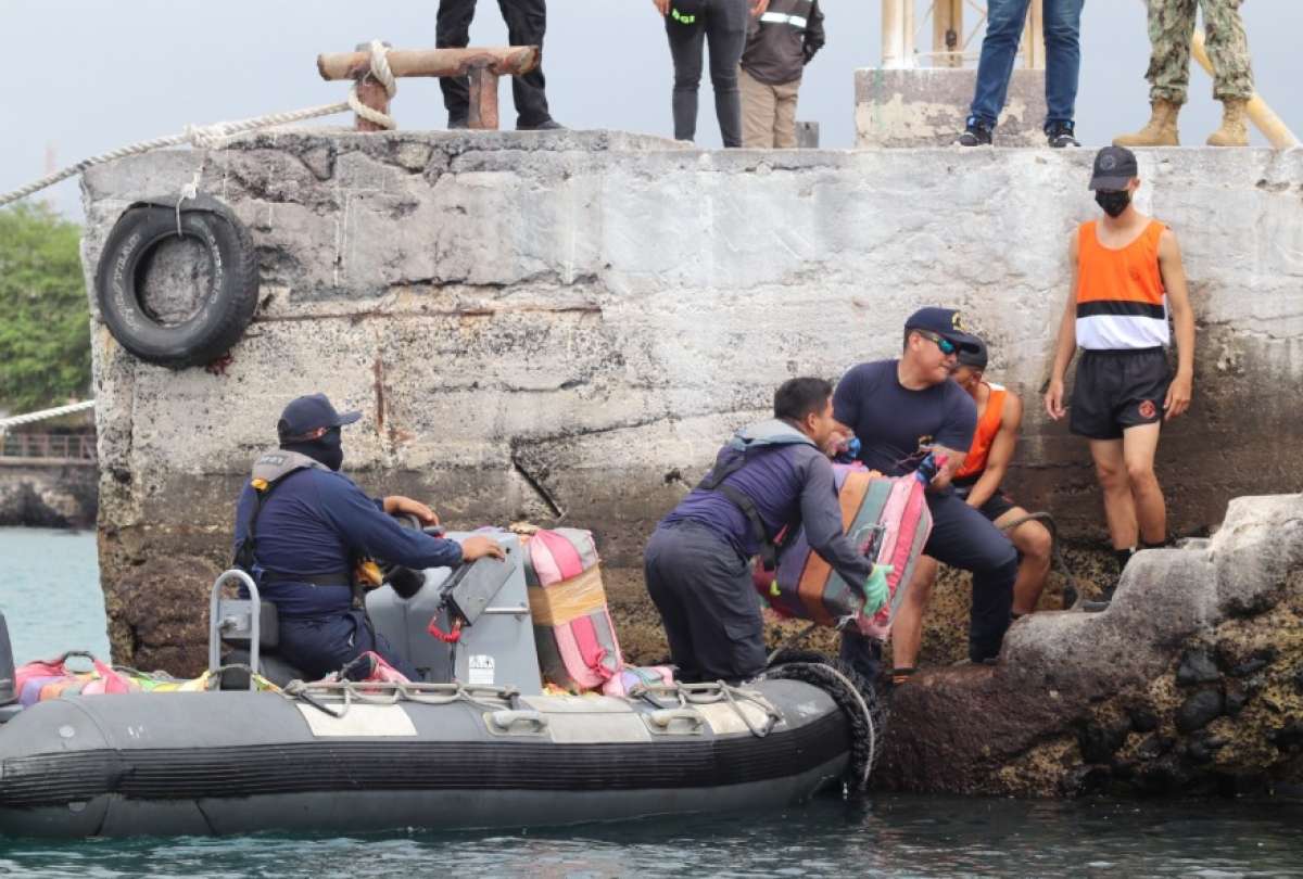 La Armada incautó casi dos toneladas de droga en Galápagos