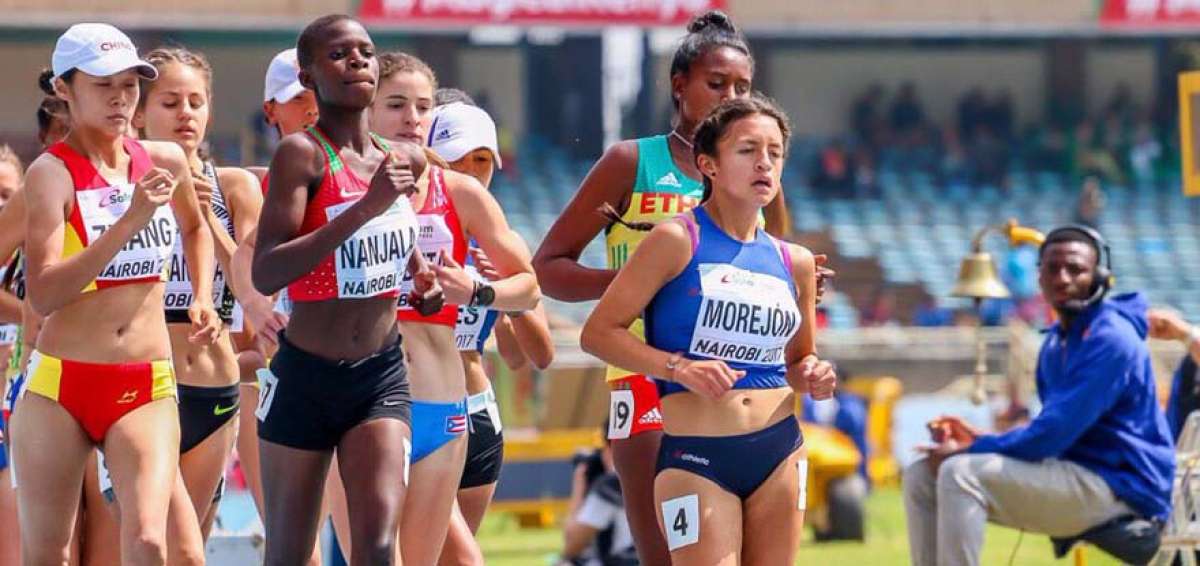 Glenda Morej&oacute;n march&oacute; hacia el oro mundial sub-18 en Nairobi
