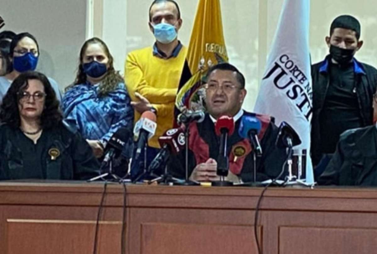 Presidente de Corte Nacional de Justicia anunció que retirará la terna para presidente del CPCCS