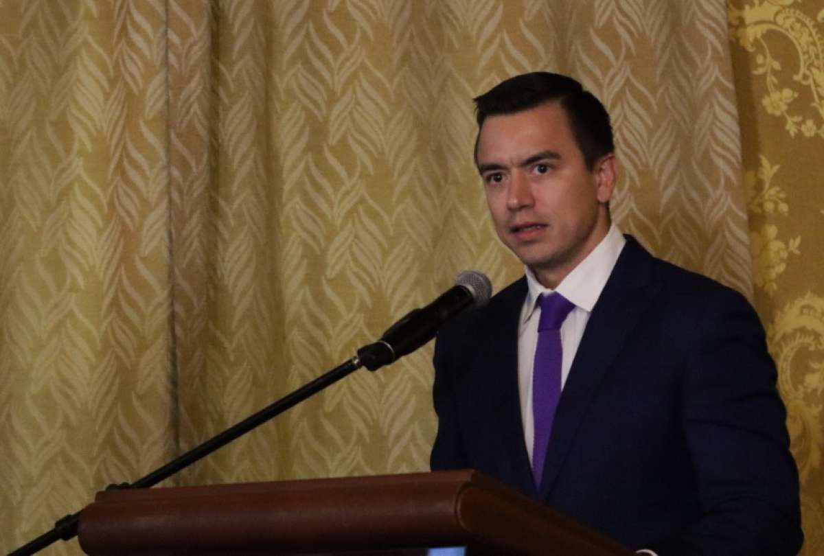 El Jefe de Estado brindó una entrevista en Quito.