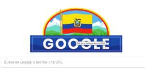 Google se une a la celebraci&oacute;n del 10 de agosto con un doodle
