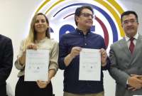 Elecciones 2023: Binomio de Fernando Villavicencio y Andrea González hizo oficial su candidatura