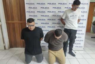 Tres presuntos miembros de la banda 